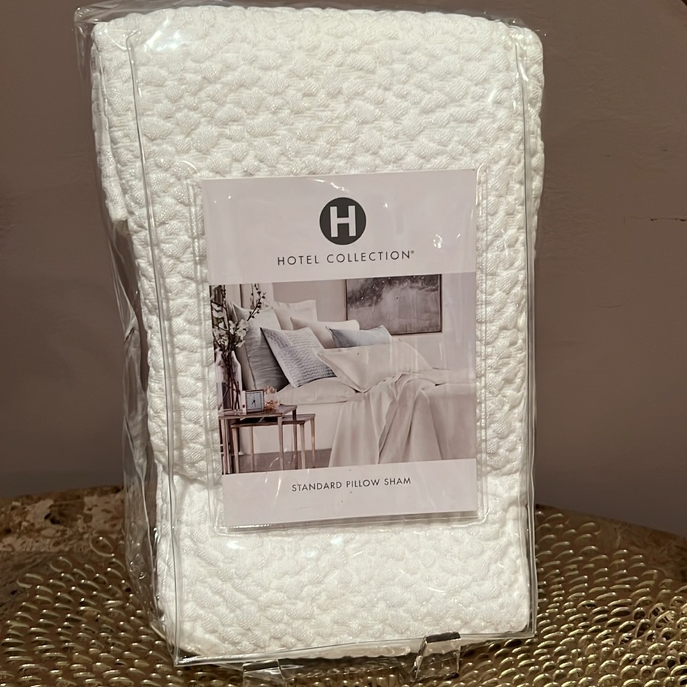Hotel Collection Ripple Collection Matelasse Standard Sham, Set/2 - Picture 2 of 12